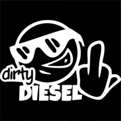 Dirty diesel truck decal, Bumper sticker window decal