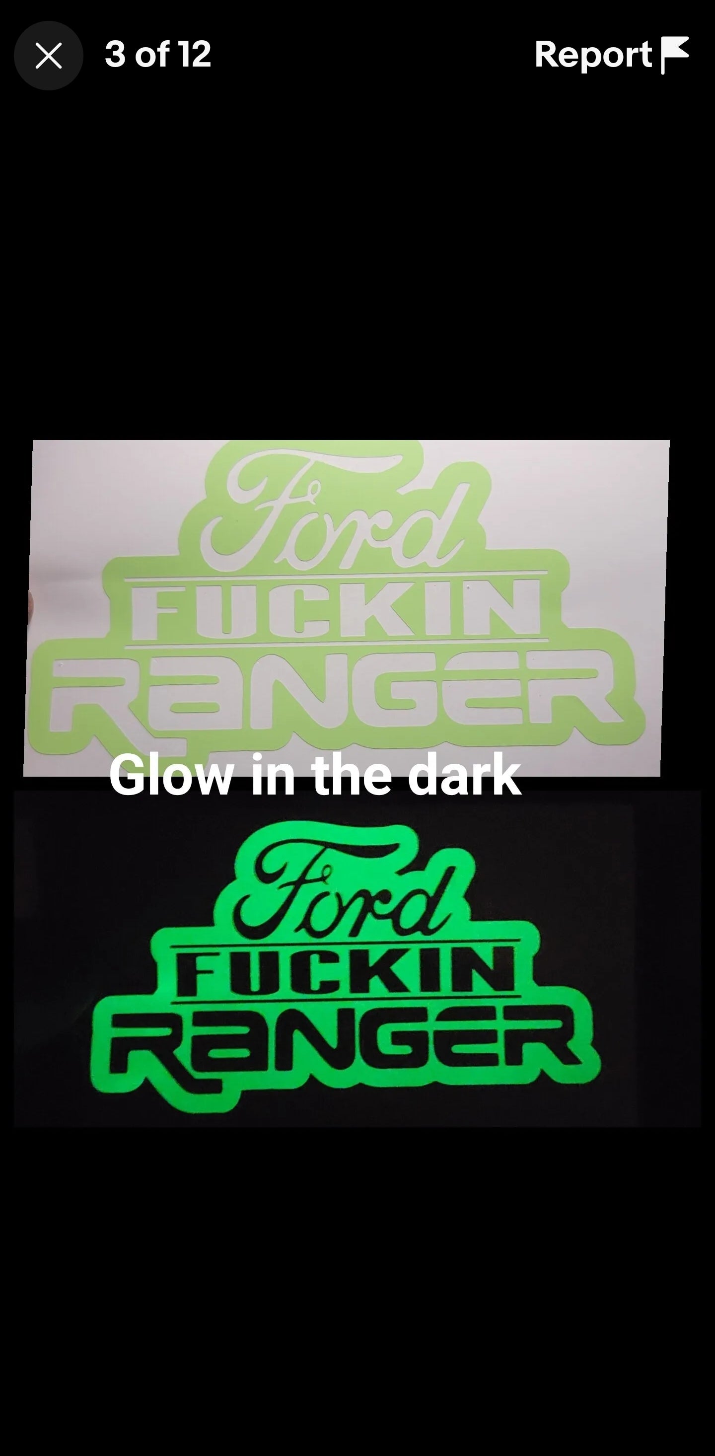 Ford fuckin ranger decal | Window decal | meme decal | Funny bumper sticker