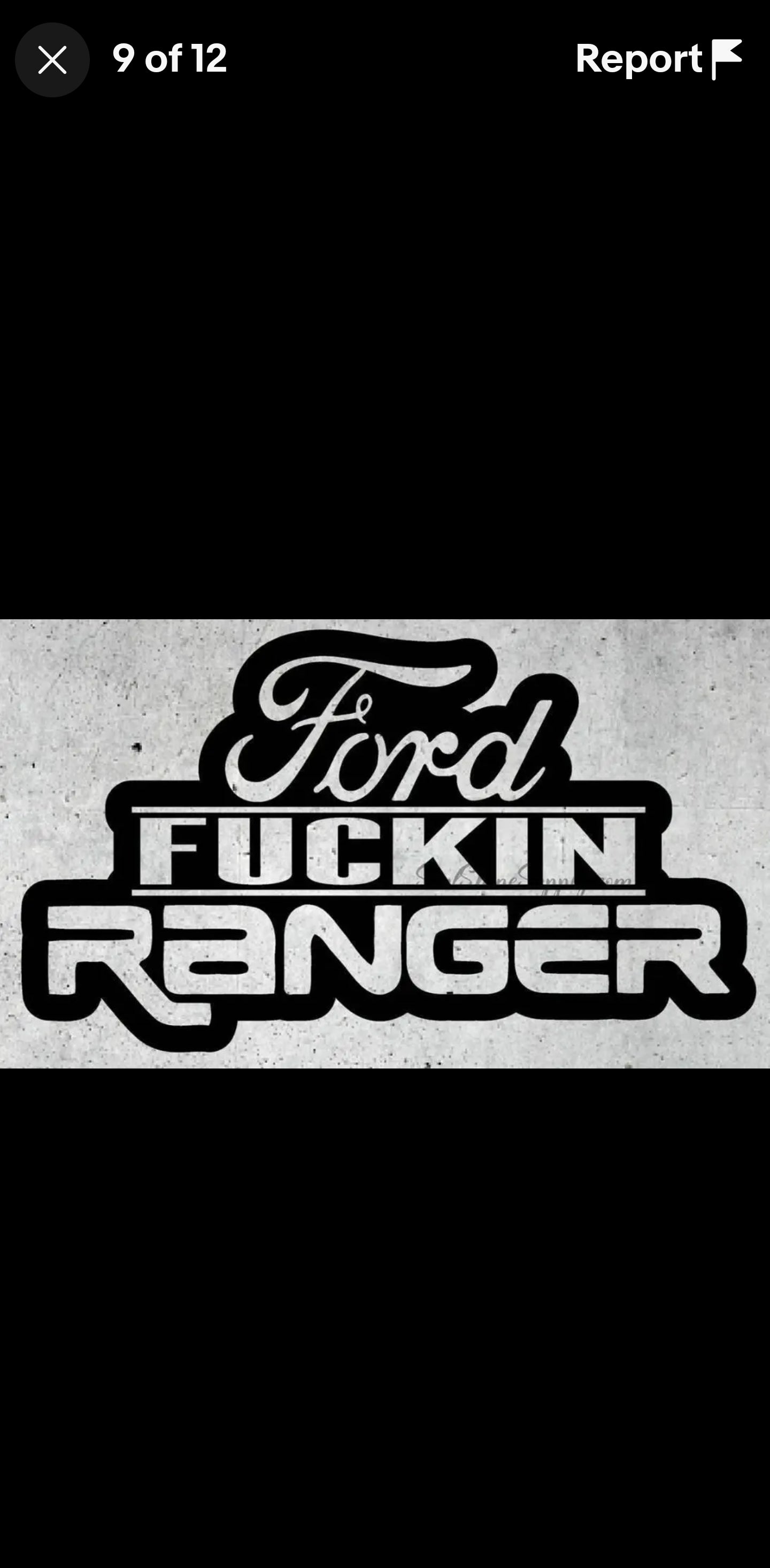 Ford fuckin ranger decal | Window decal | meme decal | Funny bumper sticker