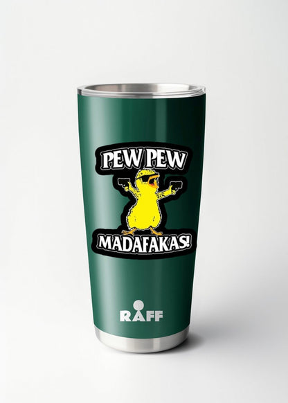 Pew Pew Madafakas UV-DTF Sticker/Colored Decal with UV Protection