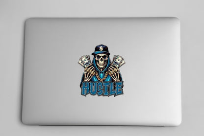 Hustle UV-DTF Sticker, Decal for Cars, Trucks, Laptops, Tumbles and More