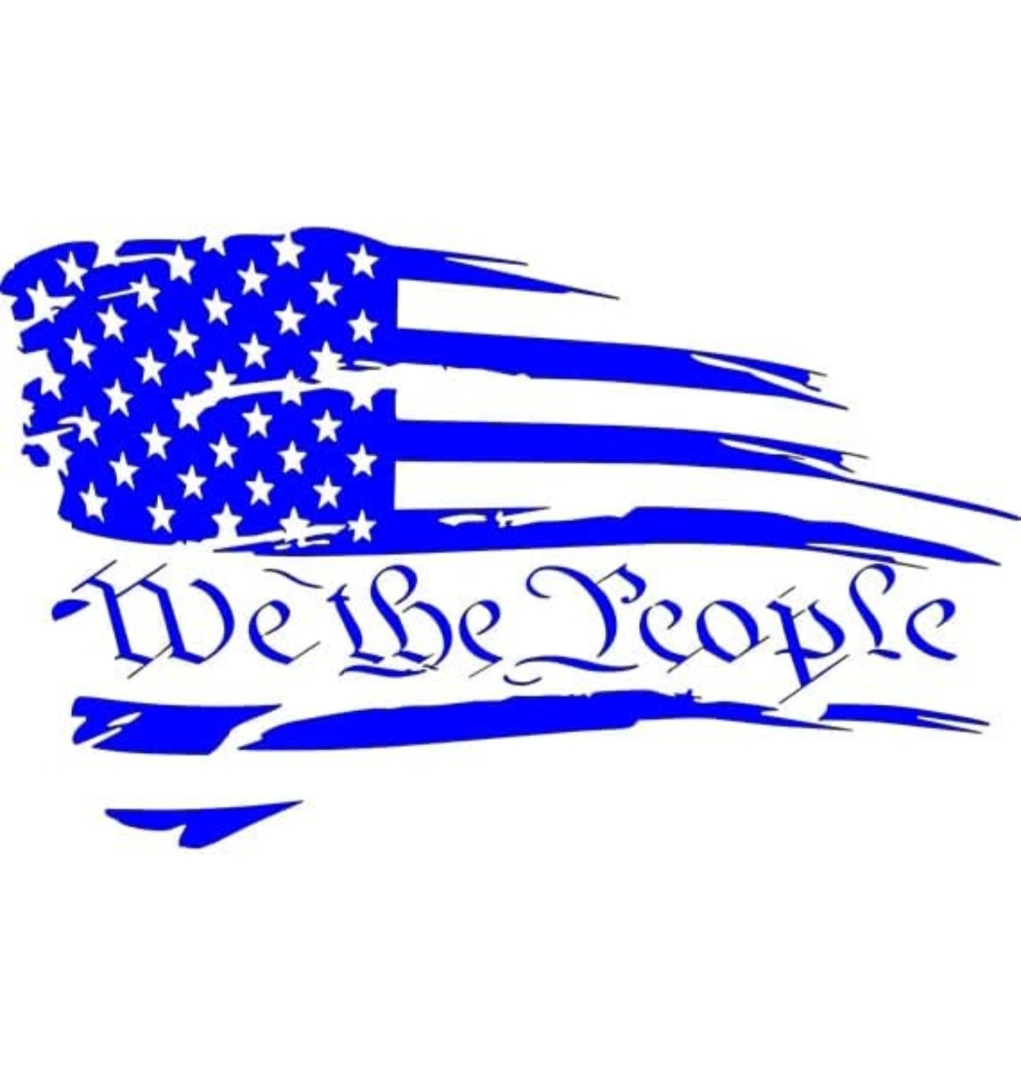 We the people decal | american flag | 2nd amendment | vinyl decal | window decal |