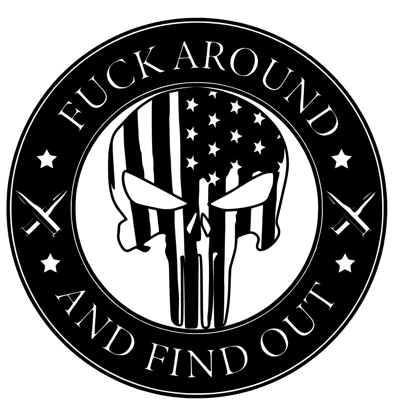 F*ck around and find out car truck decal. Multiple sizes and colors