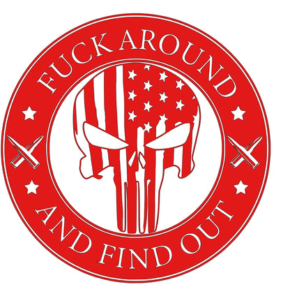 F*ck around and find out car truck decal. Multiple sizes and colors