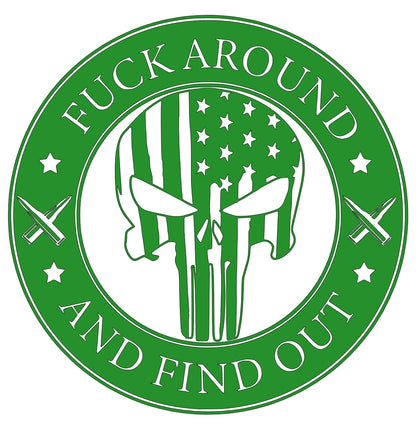 F*ck around and find out car truck decal. Multiple sizes and colors