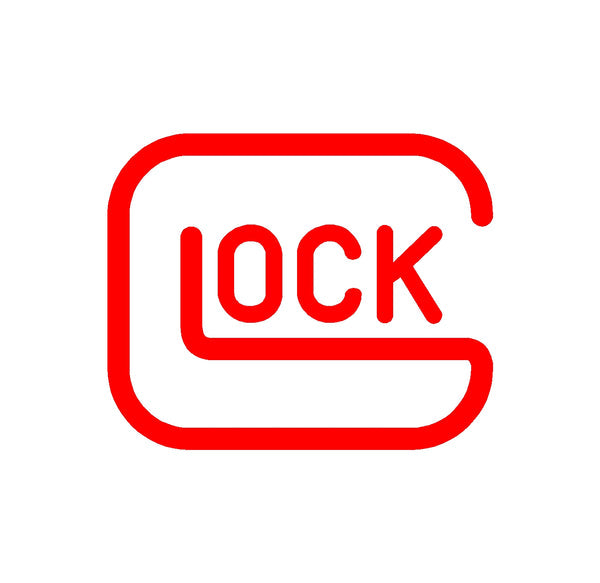 Glock decal. Premium vinyl decal with multiple colors and sizes
