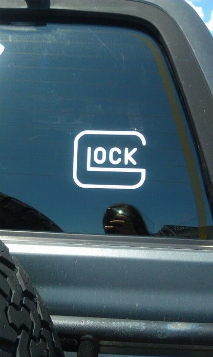 Glock decal. Premium vinyl decal with multiple colors and sizes