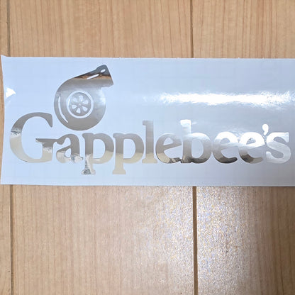 Gapplebees Funny Racing Decals for Cars and Trucks