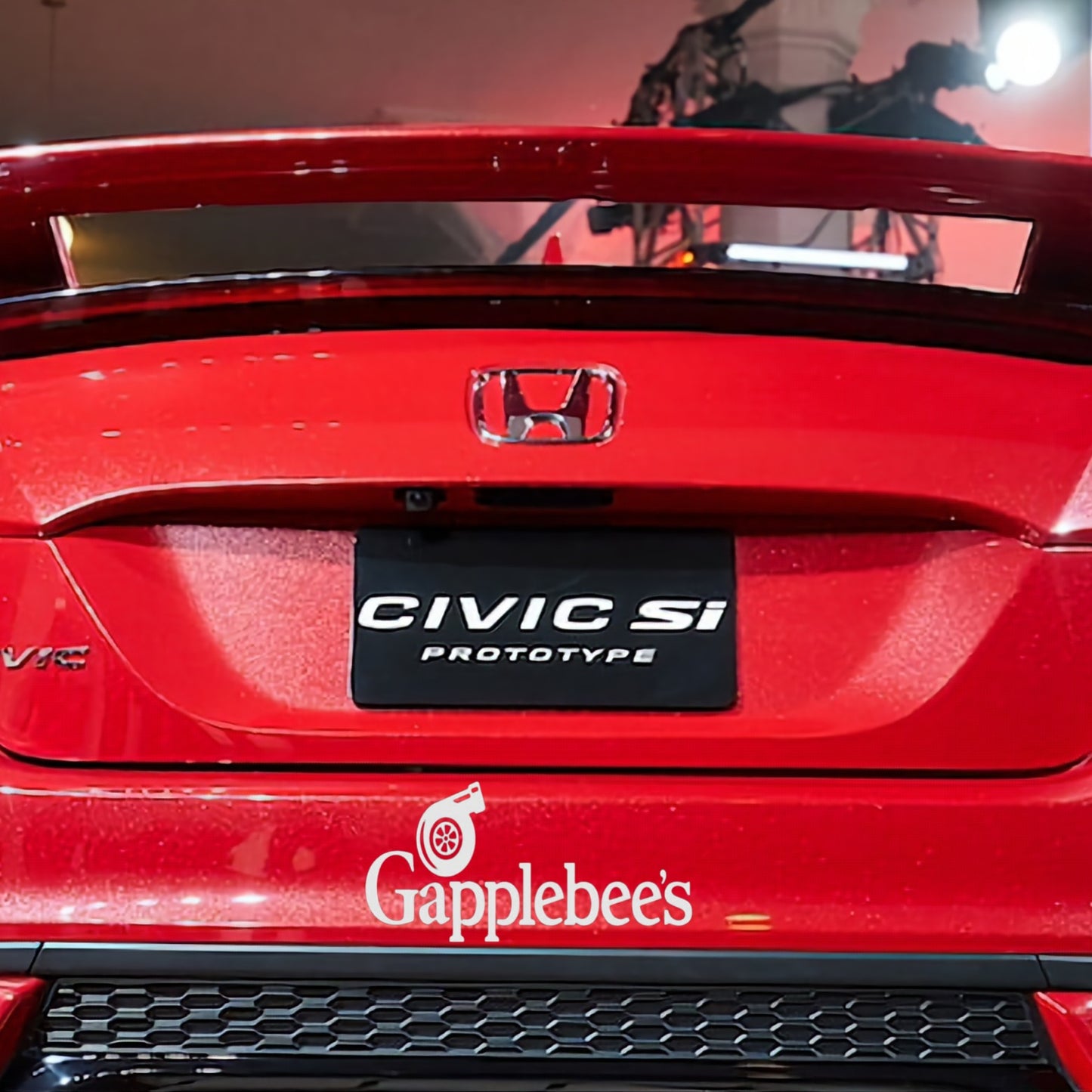 Gapplebees Funny Racing Decals for Cars and Trucks