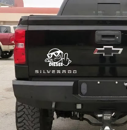 Dirty diesel truck decal, Bumper sticker window decal