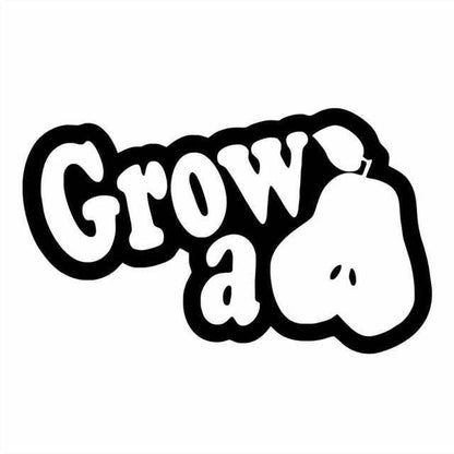 Grow a pair funny decals, meme decal, sticker