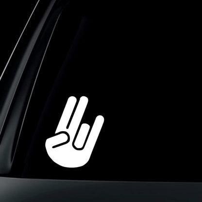 The shocker decal | car vinyl decal | bumper sticker | window cling | holographic | glow in dark