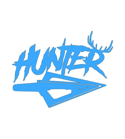 Bow hunter decal for trucks, cars, windows walls, bumper sticker, tailgate