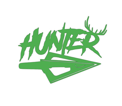 Bow hunter decal for trucks, cars, windows walls, bumper sticker, tailgate