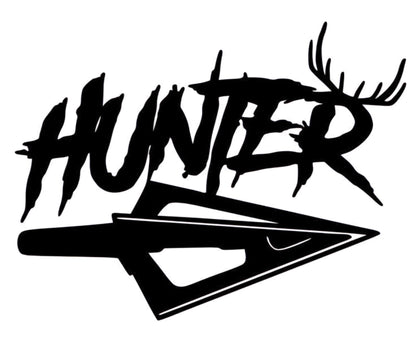 Bow hunter decal for trucks, cars, windows walls, bumper sticker, tailgate