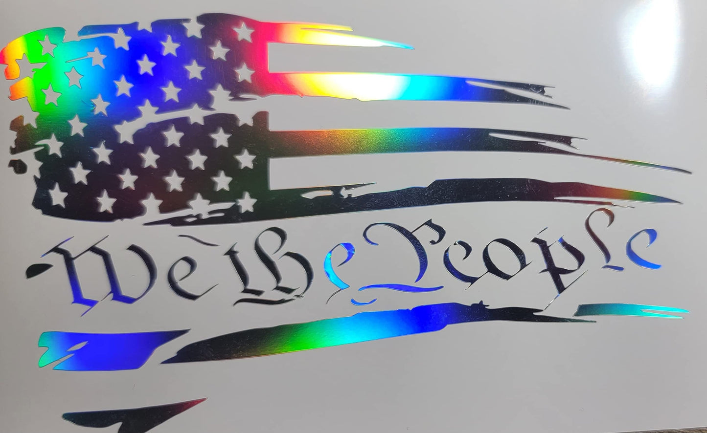 We the people decal | american flag | 2nd amendment | vinyl decal | window decal |