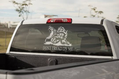 Don't tread on me decal | truck decal | window decal | bumper sticker | laptop sticker