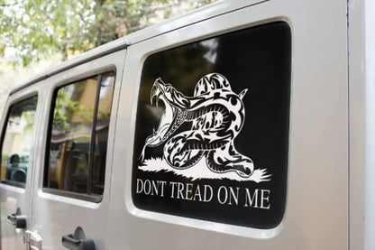 Don't tread on me decal | truck decal | window decal | bumper sticker | laptop sticker